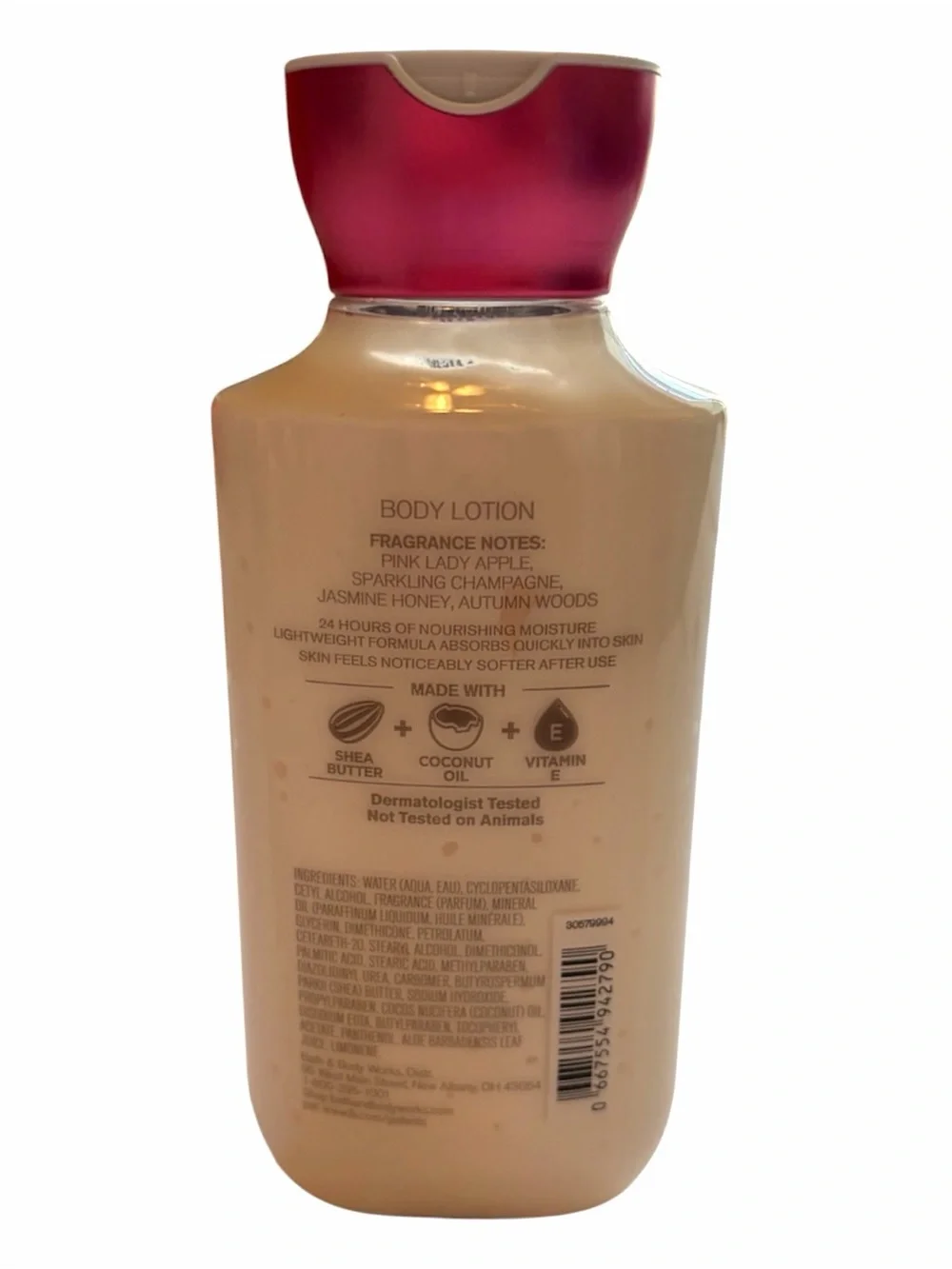 Champagne Apple & Honey Body Lotion Full Size 8oz NEW Bath & Body Works